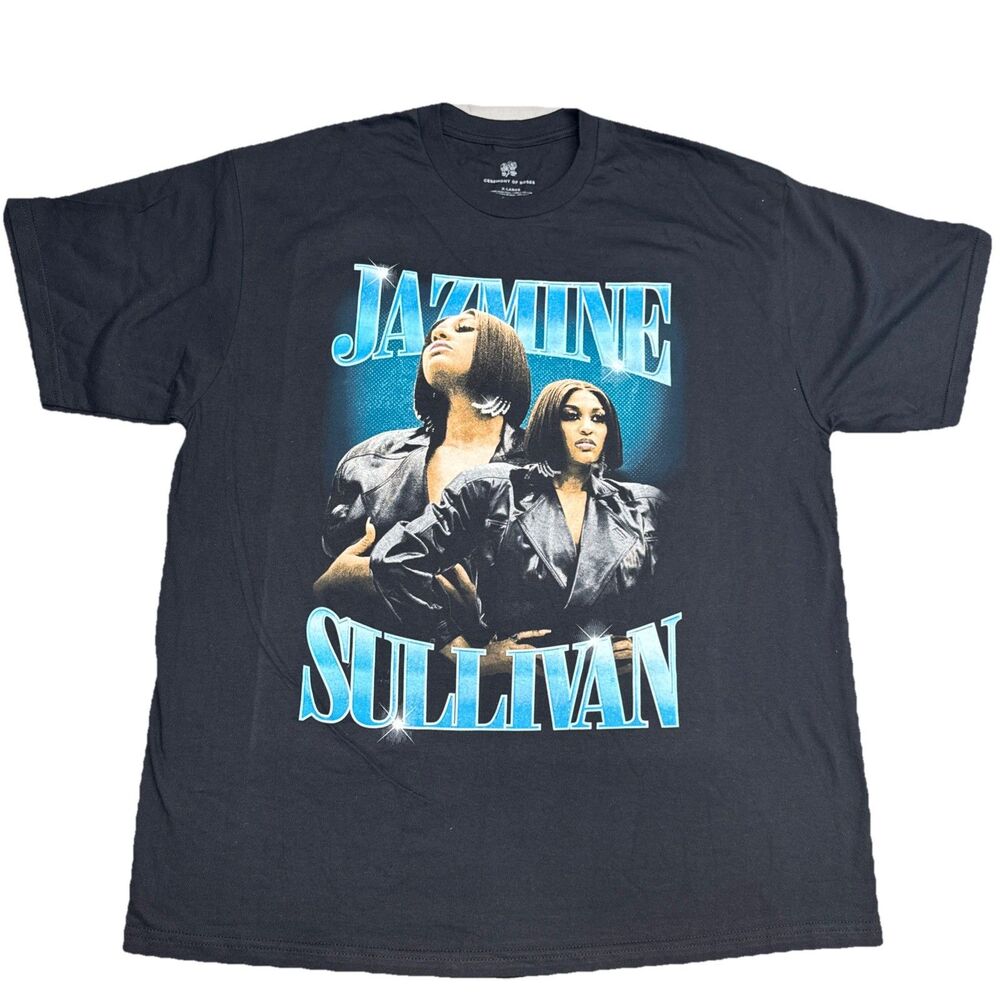 Jazmine Sullivan Ceremony Of Roses Graphic T Shirt Mens XL Black BNWT